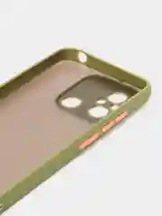 Лесной зеленый чехол для Xiaomi Redmi 12C / Сяоми Редми 12С, пластиковый, матовый, с цветными кнопками