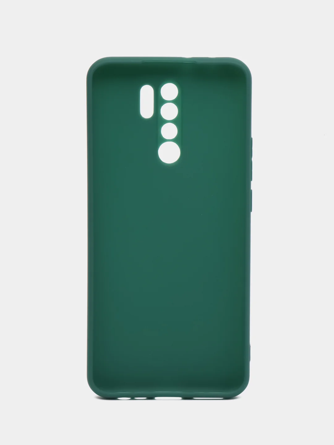 Тёмно-зелёный xiaomi Redmi 9, Сяоми Редми 9 чехол силиконовый цветной матовый
