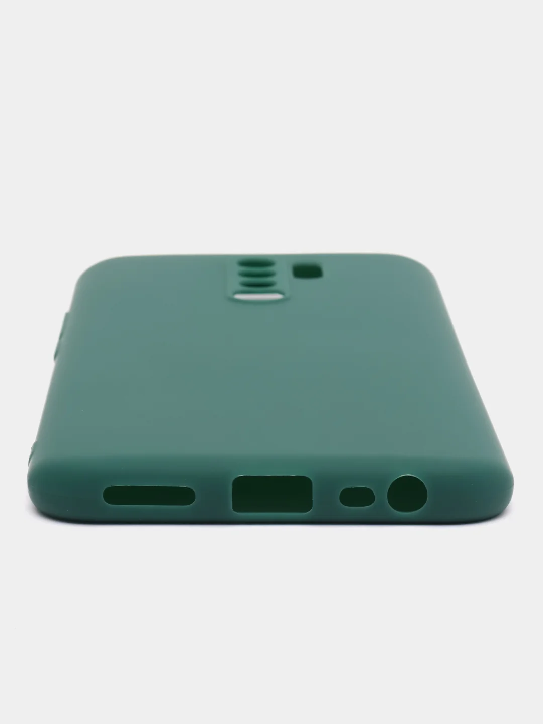Тёмно-зелёный xiaomi Redmi 9, Сяоми Редми 9 чехол силиконовый цветной матовый
