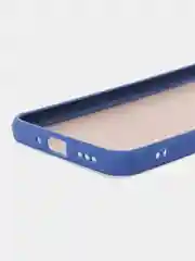 Синий чехол пластиковый для Xiaomi Poco X5 / Сяоми Поко Х5 матовый, с цветными кнопками