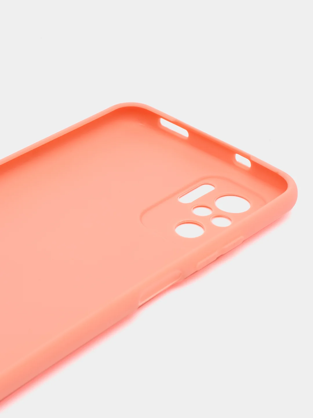 Коралловый чехол Xiaomi Redmi Note 10 / Redmi Note 10S / Poco M5s силиконовый цветной матовый
