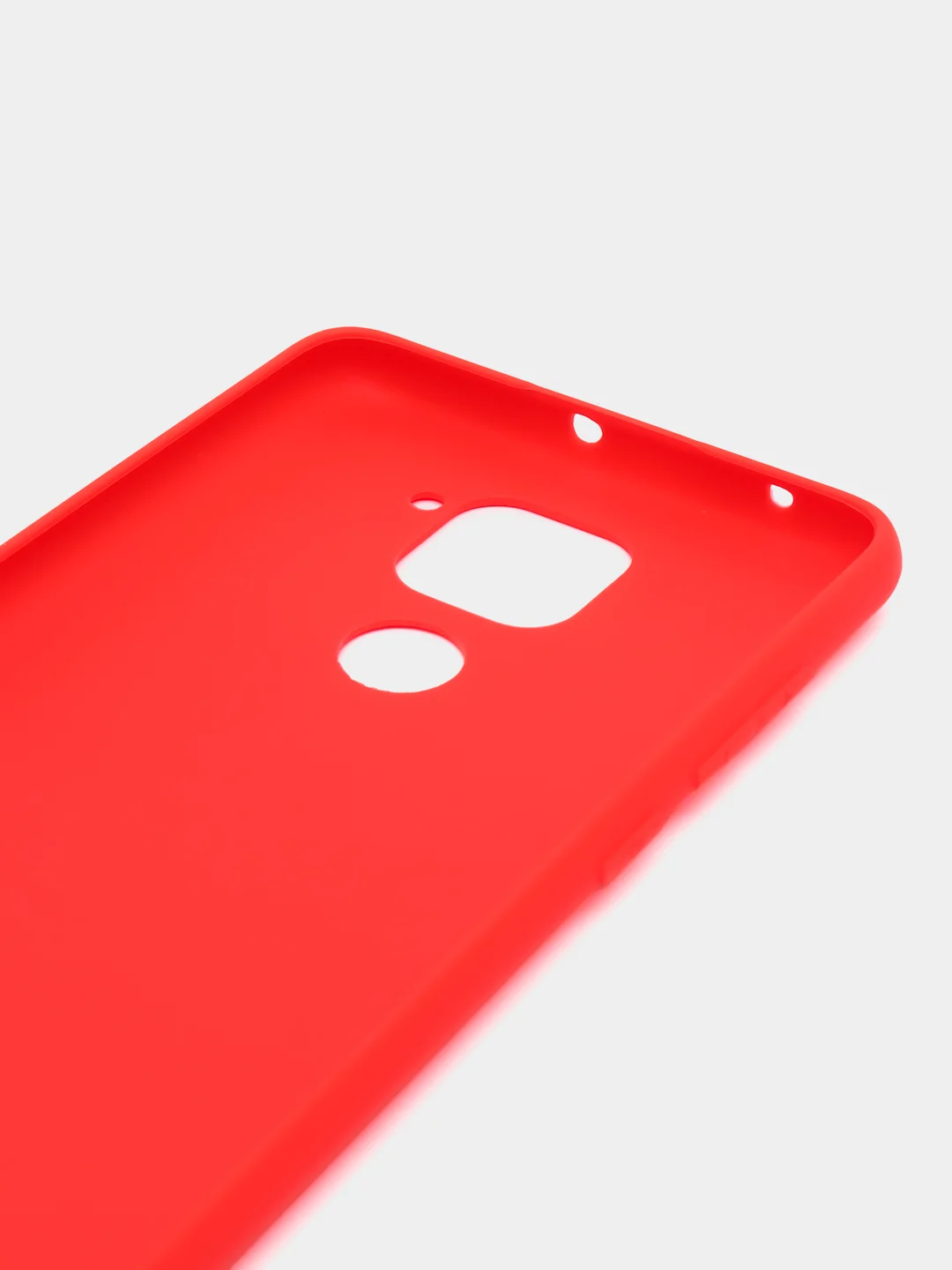 Вишнёвый чехол для Xiaomi Redmi Note 9, Сяоми Редми Нот 9 силиконовый, цветной матовый