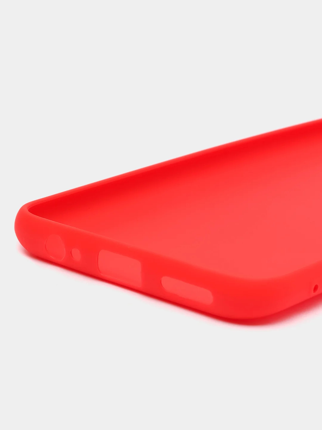 Вишнёвый чехол для Xiaomi Redmi Note 9, Сяоми Редми Нот 9 силиконовый, цветной матовый