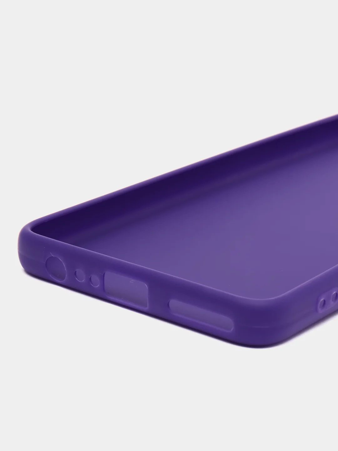 Аметистовый чехол Tecno Camon 19/19 Pro 4G силиконовый, цветной, матовый