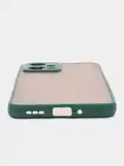 Морской чехол пластиковый для Xiaomi Poco X5 / Сяоми Поко Х5 матовый, с цветными кнопками