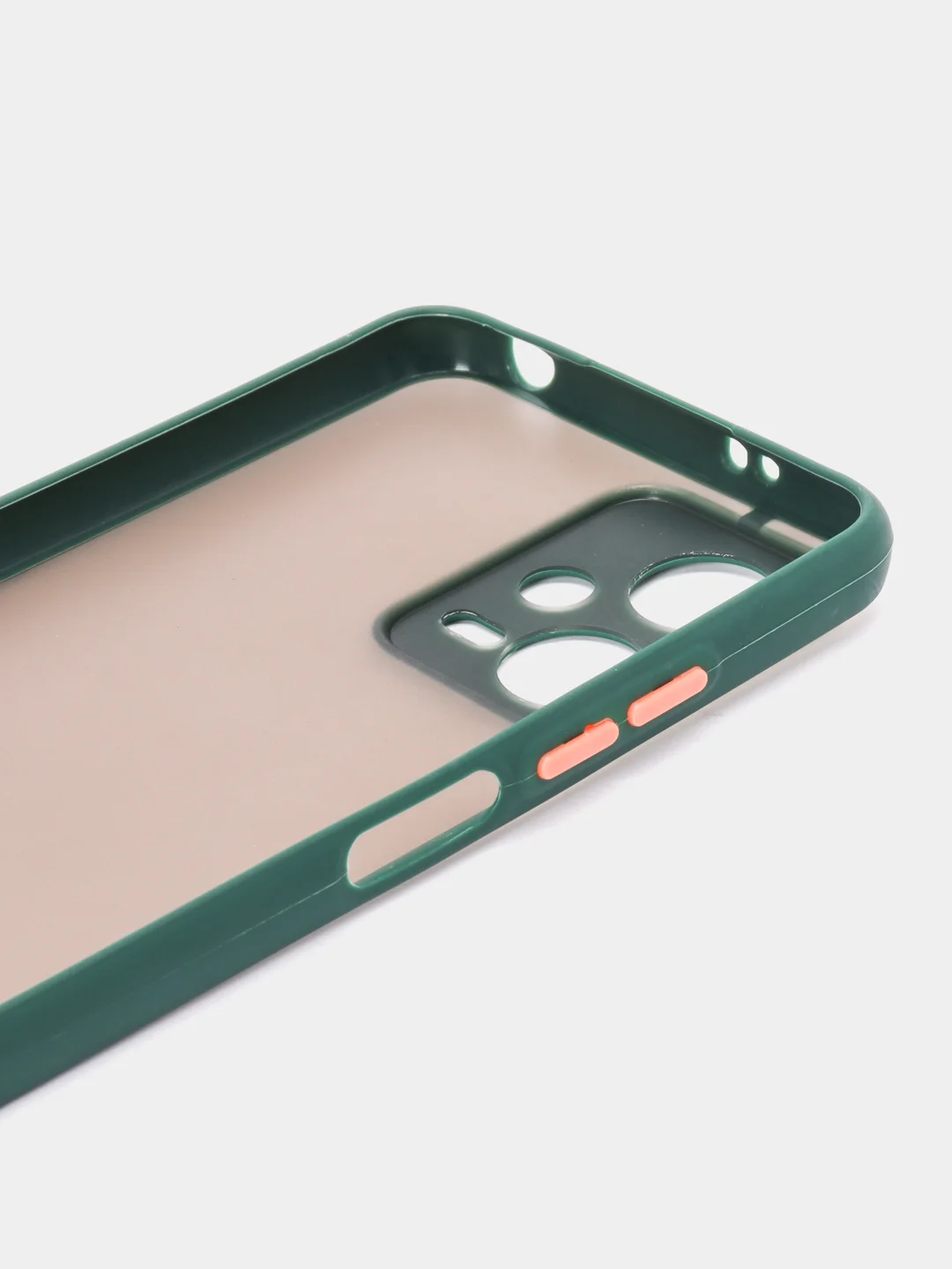 Морской чехол пластиковый для Xiaomi Poco X5 / Сяоми Поко Х5 матовый, с цветными кнопками