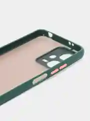 Морской чехол пластиковый для Xiaomi Poco X5 / Сяоми Поко Х5 матовый, с цветными кнопками