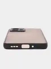 Синий чехол пластиковый для Xiaomi Poco X5 / Сяоми Поко Х5 матовый, с цветными кнопками