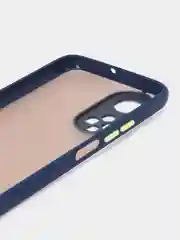 Морской чехол пластиковый Huawei Honor X7, Хуавей Хонор Х7, матовый, с цветными кнопками