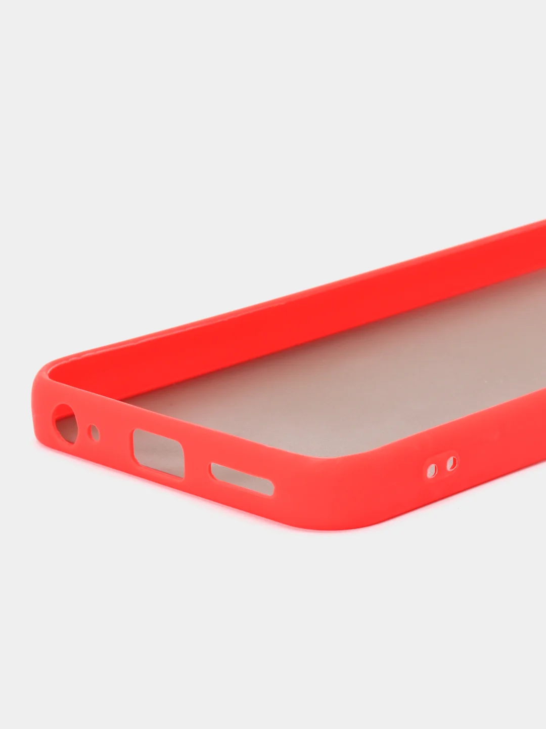 Красный чехол Tecno Spark 10 / 10C, Спарк 10 / 10С, пластиковый, матовый