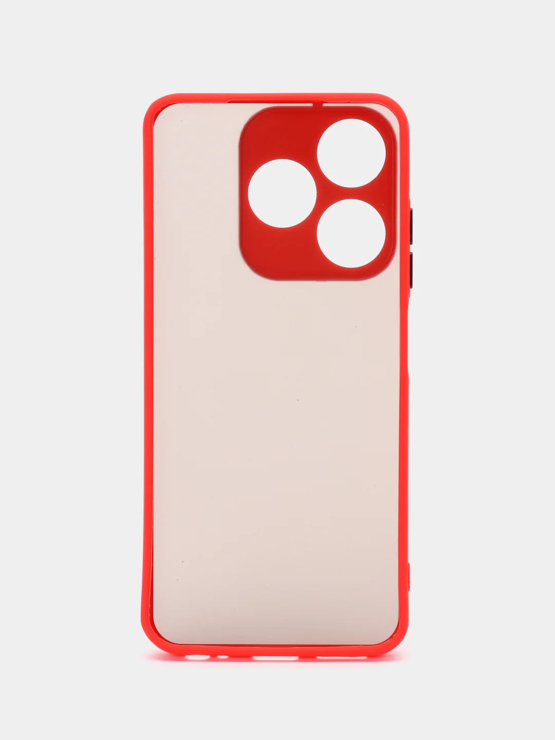 Красный чехол Tecno Spark 10 / 10C, Спарк 10 / 10С, пластиковый, матовый
