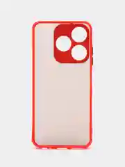 Красный чехол Tecno Spark 10 / 10C, Спарк 10 / 10С, пластиковый, матовый