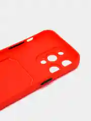 Красный чехол для Apple iPhone 15 Pro (Айфон 15 Про)