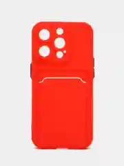 Красный чехол для Apple iPhone 15 Pro (Айфон 15 Про)
