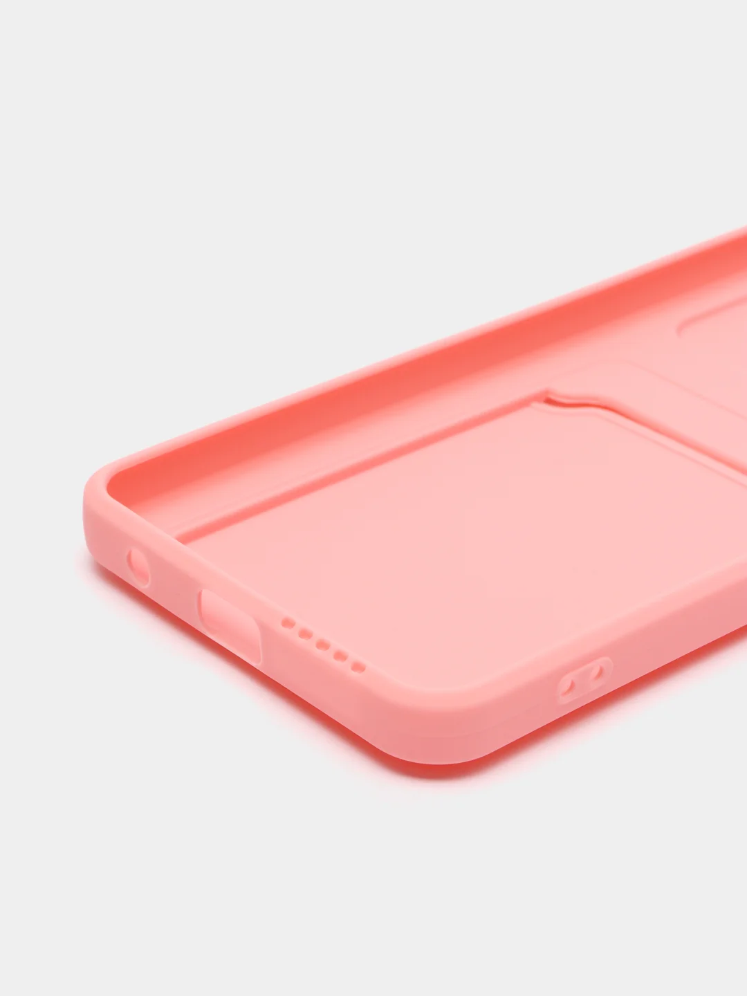 Пудровый силиконовый чехол для Xiaomi Redmi Note 12S (Сяоми Редми Нот 12С), прозрачный