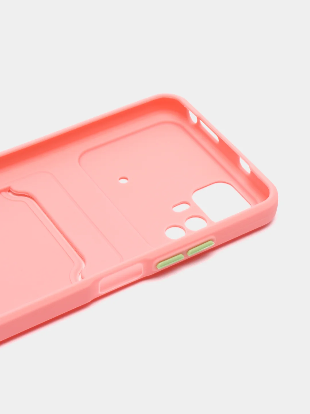 Пудровый силиконовый чехол для Xiaomi Redmi Note 12S (Сяоми Редми Нот 12С), прозрачный