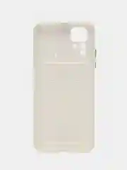 Белый силиконовый чехол для Xiaomi Redmi Note 12S (Сяоми Редми Нот 12С), прозрачный
