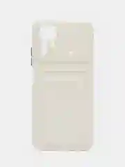 Белый силиконовый чехол для Xiaomi Redmi Note 12S (Сяоми Редми Нот 12С), прозрачный