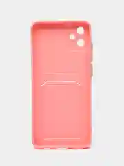 Пудровый чехол для Samsung Galaxy A05 (Самсунг Гэлекси А05), силиконовый, матовый