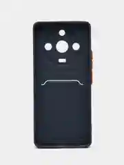 Темно-синий силиконовый чехол для Realme 11 Pro 5G/Realme 11 Pro+ (Реалми 11 Про 5 Джи, Плюс)