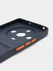 Темно-синий силиконовый чехол для Realme 11 Pro 5G/Realme 11 Pro+ (Реалми 11 Про 5 Джи, Плюс)