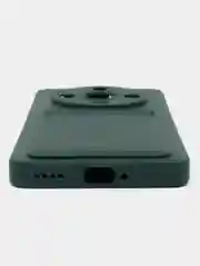 Тёмно-зелёный силиконовый чехол для Realme 11 Pro 5G/Realme 11 Pro+ (Реалми 11 Про 5 Джи, Плюс)