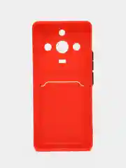 Красный силиконовый чехол для Realme 11 Pro 5G/Realme 11 Pro+ (Реалми 11 Про 5 Джи, Плюс)