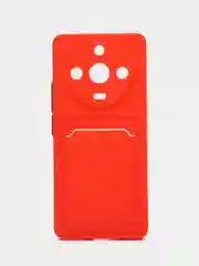 Красный силиконовый чехол для Realme 11 Pro 5G/Realme 11 Pro+ (Реалми 11 Про 5 Джи, Плюс)