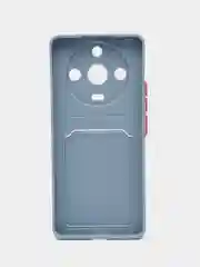 Синий меланж силиконовый чехол для Realme 11 Pro 5G/Realme 11 Pro+ (Реалми 11 Про 5 Джи, Плюс)