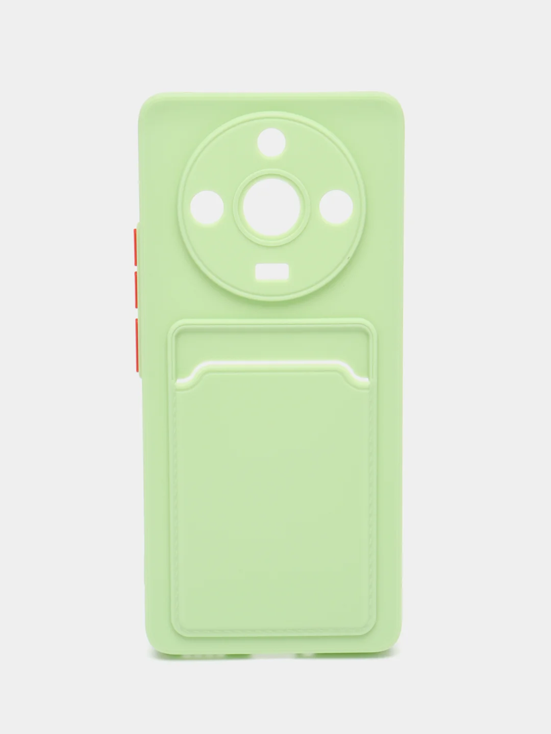 Зеленый силиконовый чехол для Realme 11 Pro 5G/Realme 11 Pro+ (Реалми 11 Про 5 Джи, Плюс)