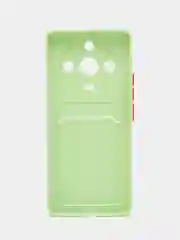 Зеленый силиконовый чехол для Realme 11 Pro 5G/Realme 11 Pro+ (Реалми 11 Про 5 Джи, Плюс)