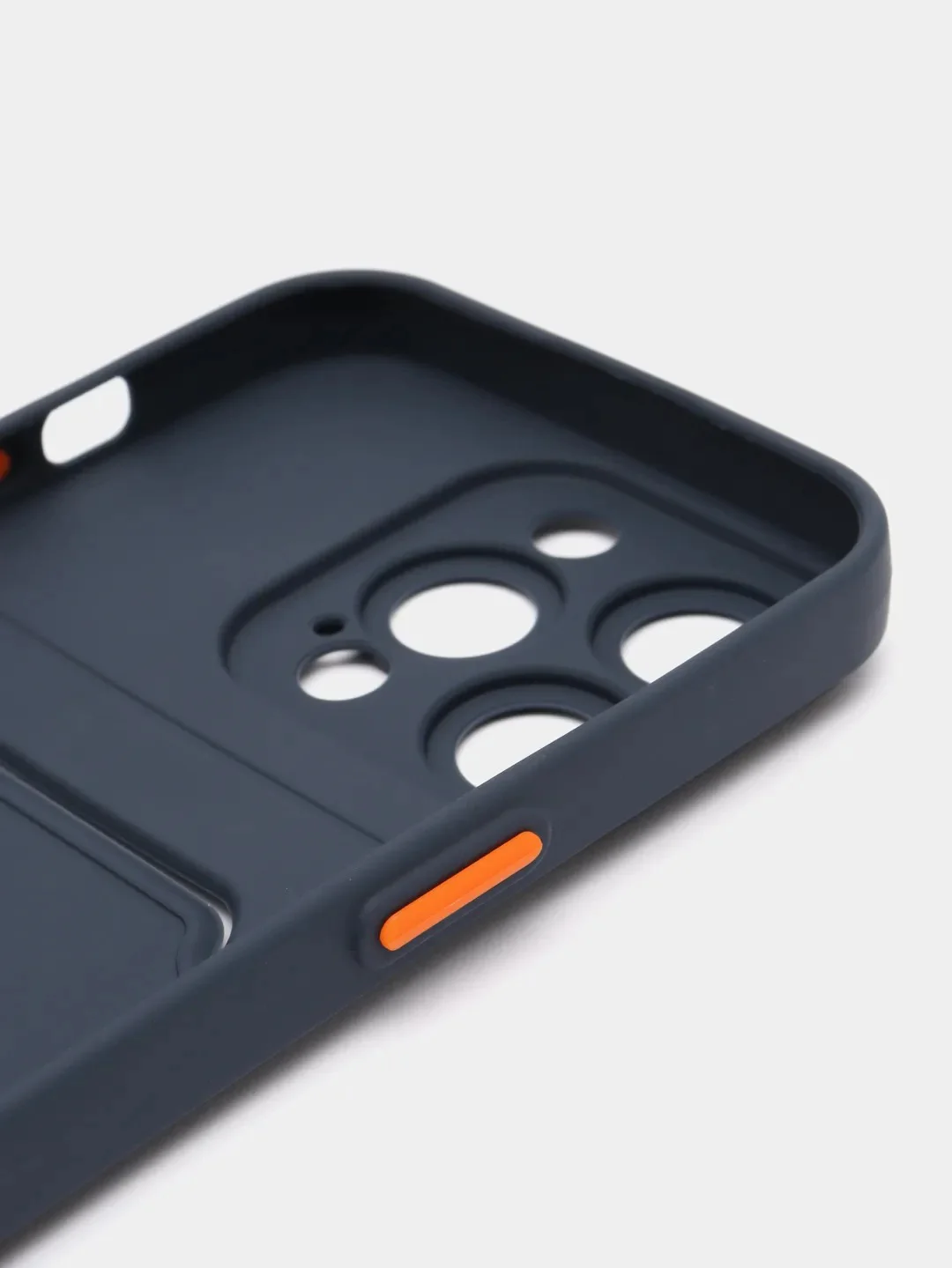 Темно-синий чехол для Apple iPhone 15 Pro (Айфон 15 Про)