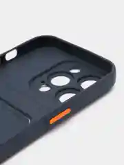Темно-синий чехол для Apple iPhone 15 Pro (Айфон 15 Про)