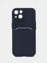 Темно-синий чехол для Apple iPhone 15 (Айфон 15)