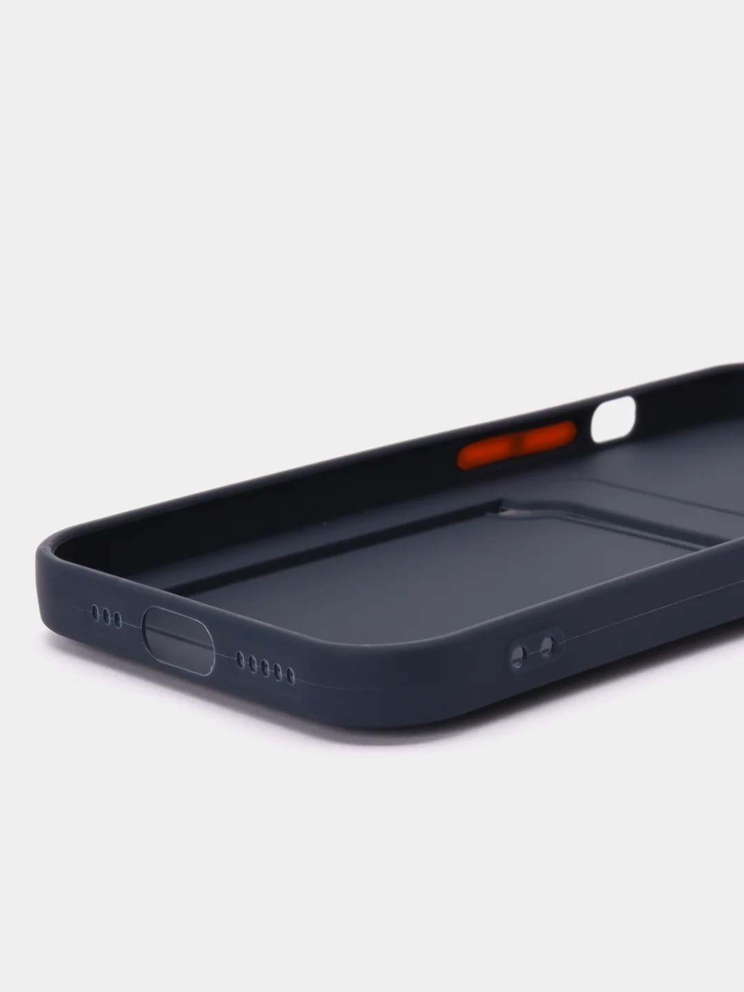 Темно-синий чехол для Apple iPhone 15 (Айфон 15)