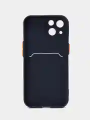 Темно-синий чехол для Apple iPhone 15 (Айфон 15)