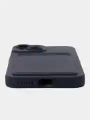 Темно-синий чехол для Apple iPhone 15 (Айфон 15)