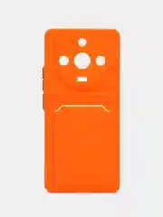 Оранжевый силиконовый чехол для Realme 11 Pro 5G/Realme 11 Pro+ (Реалми 11 Про 5 Джи, Плюс)