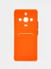Оранжевый силиконовый чехол для Realme 11 Pro 5G/Realme 11 Pro+ (Реалми 11 Про 5 Джи, Плюс)