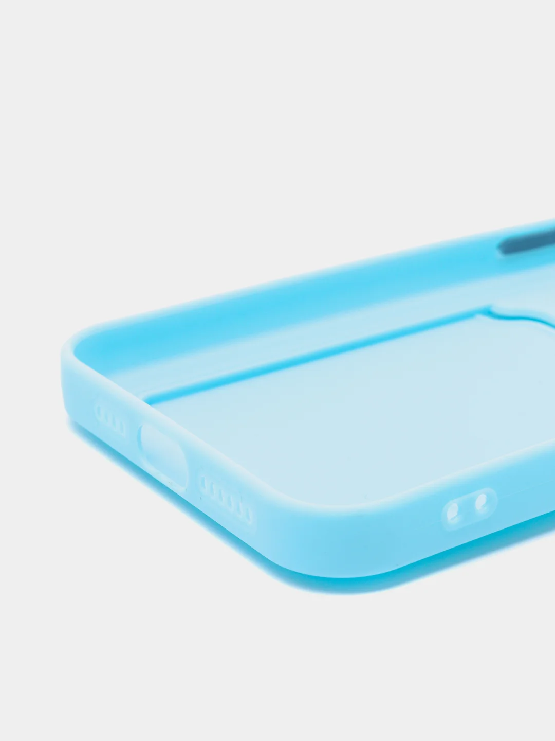 Голубой чехол для Apple iPhone 15 Pro Max, Айфон 15 про макс