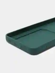 Тёмно-зелёный чехол для Samsung Galaxy A05 (Самсунг Гэлекси А05), силиконовый, матовый