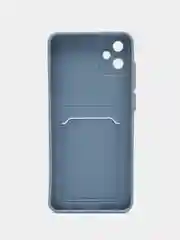 Пудровый чехол для Samsung Galaxy A05 (Самсунг Гэлекси А05), силиконовый, матовый