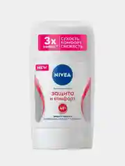 Дезодорант-антиперспирант стик женский NIVEA Защита и комфорт, 50 мл