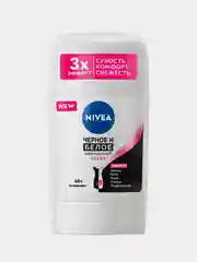 Дезодорант-антиперспирант женский NIVEA Черное и Белое, Невидимый, стик, 50 мл