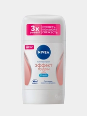 Дезодорант-антиперспирант стик женский NIVEA Эффект Пудры Fresh, 50 мл