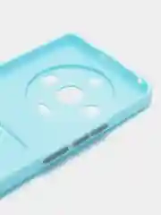 Голубой силиконовый чехол для Realme 11 Pro 5G/Realme 11 Pro+ (Реалми 11 Про 5 Джи, Плюс)