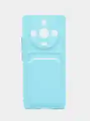 Голубой силиконовый чехол для Realme 11 Pro 5G/Realme 11 Pro+ (Реалми 11 Про 5 Джи, Плюс)