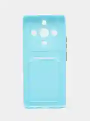 Голубой силиконовый чехол для Realme 11 Pro 5G/Realme 11 Pro+ (Реалми 11 Про 5 Джи, Плюс)