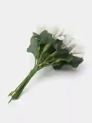 Белый букет тычинок, с сахарными вставками