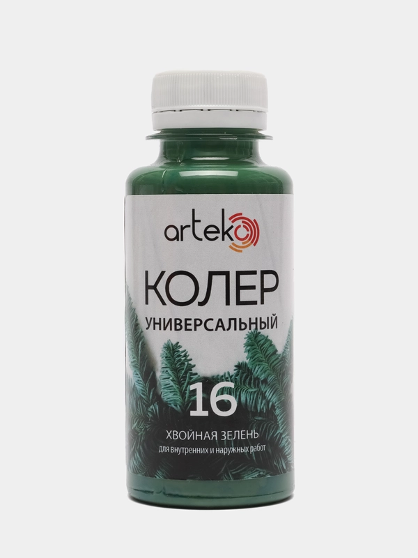Колер-паста АРТЭКО №16. Цвет: хвойная зелень